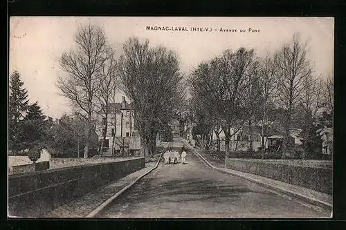 AK Magnac-Laval, Avenue du Pont
