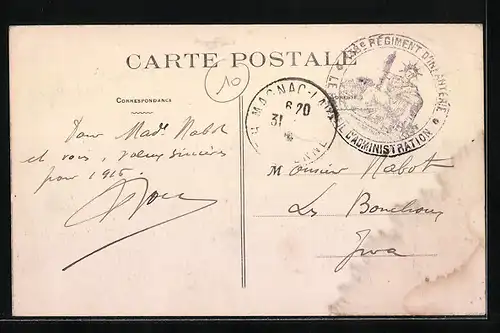 AK Magnac-Laval, Avenue du Pont