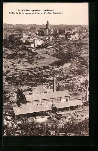 AK Châteauponsac, Vallée de la Gartempe et Usine de Produits Chimiques