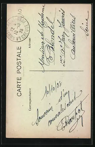 AK Arnac-la-Poste, Les Sentinelles et l`Eglise