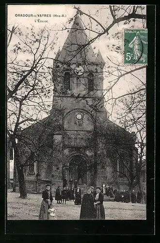 AK Oradour-s-Vayres, L`Église