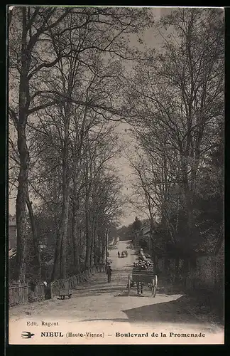 AK Nieul, Boulevard de la Promenade