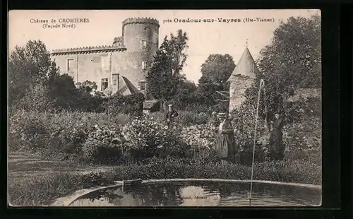 AK Cromières, Le Chateau, Facade Nord