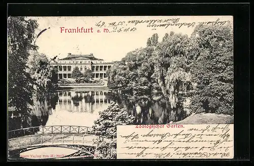 AK Frankfurt a. M., Zoologischer Garten