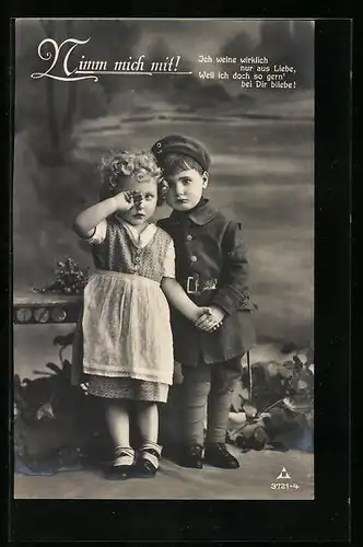 AK Nimm mich mit! Ich weine wirtklich..., Kleiner Soldat mit einem Mädchen