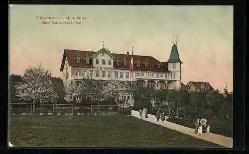 AK Hahnenklee / Oberharz, Hotel Hahnenklee'er Hof