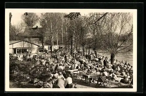 AK Berlin-Wannsee, Gaststätte Kohlhasenbrück, Inh. Alfred Söhnel