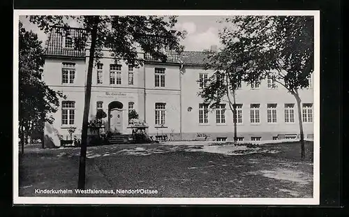 AK Niendorf / Ostsee, Kinderkurheim Westfalenhaus