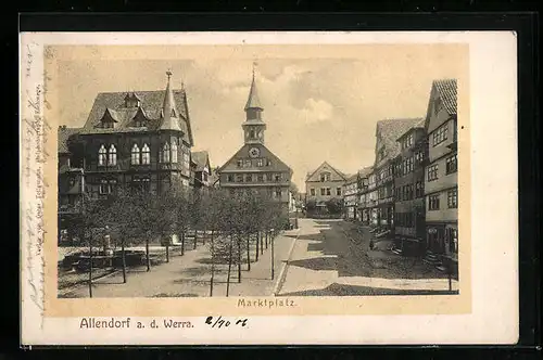 AK Allendorf a. d. Werra, Marktplatz