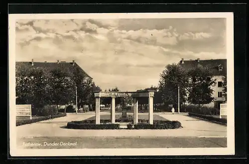AK Rathenow, Duncker-Denkmal