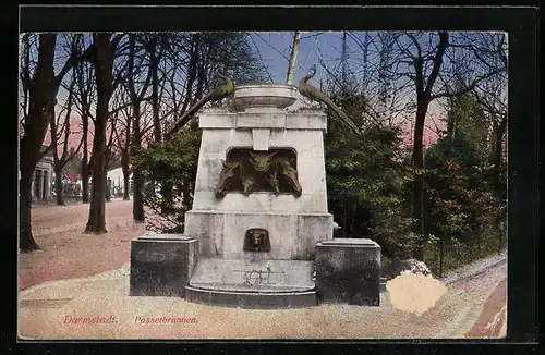 AK Darmstadt, Passetbrunnen