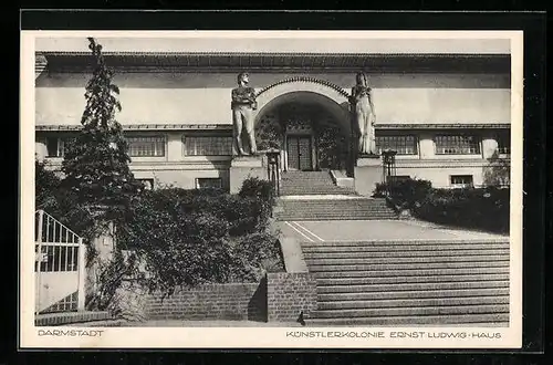 AK Darmstadt, Künstlerkolonie, Ernst Ludwig-Haus