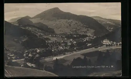 AK Langenbruck /Basler Jura, Teilansicht