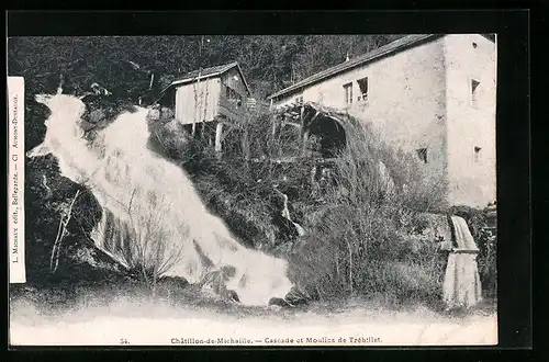 AK Chatillon-de-Michaille, Cascade et Moulin de Trébillet