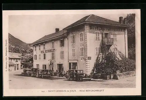 AK Saint-Germain-de-Joux, Hotel Reygrobellet