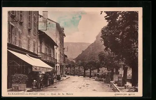 AK Saint-Rambert-en-Bugey, Quai de la Mairie