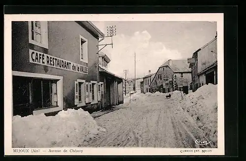 AK Mijoux, Avenue de Chézery, Café-Restaurant de la Vallée