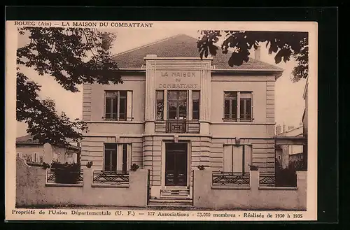 AK Bourg, la Maison du Combattant