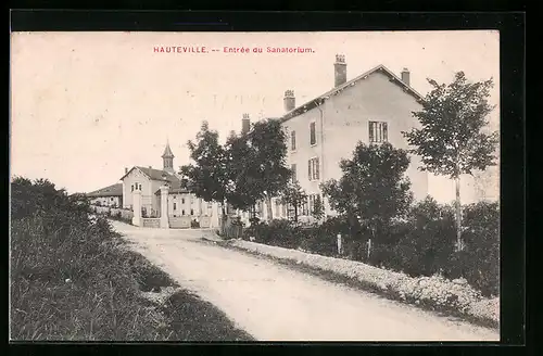 AK Hauteville, Entrée du Sanatorium