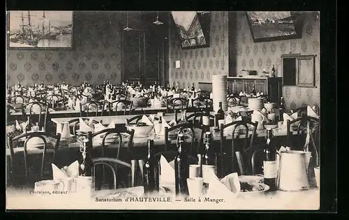 AK Hauteville, Sanatorium, Salle à Manger