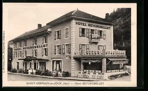 AK Saint-Germain-de-Joux, Hotel Reygrobellet