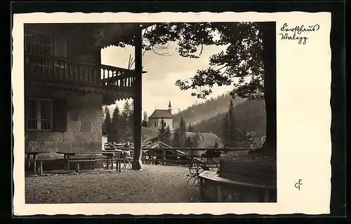 AK Rottach / Tegernsee, Gasthaus-Forsthaus Valepp