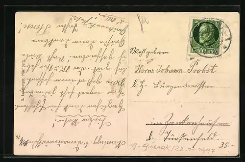 AK Donauwörth, an der Wörnitz