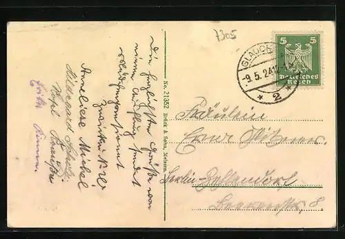 AK Waldenburg i. Sa., Glänselmühle