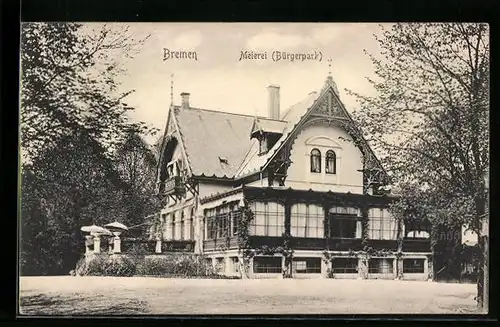 AK Bremen, Meierei im Bürgerpark