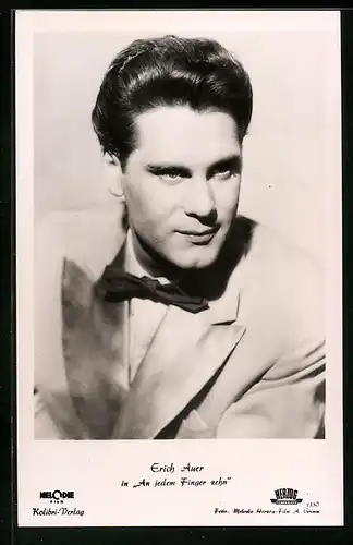 AK Schauspieler Erich Auer in An jedem Finger zehn