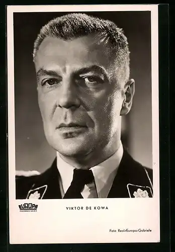 AK Schauspieler Viktor de Kowa in Uniform