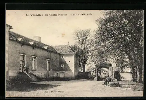 AK La Villedieu-du-Clain, Chateau Gaillard