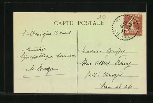 AK Montmorillon, L`Hermigère, Cote Sud-Est