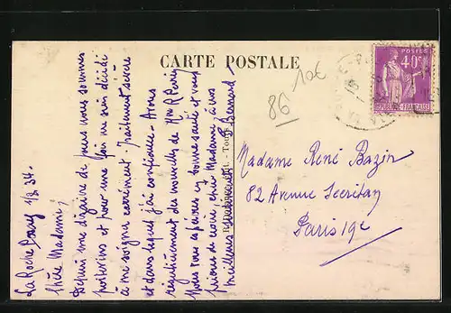 AK La Roche-Posay-les-Bains, Le Moulin sur la Creuse