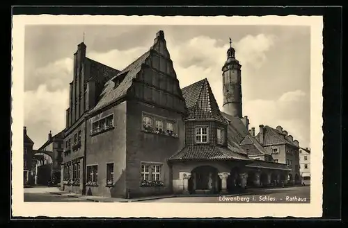AK Löwenberg i. Schl., Rathaus
