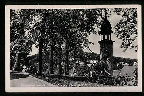 AK Landeck i. Schles., Motiv am Georgenberg