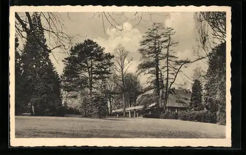 AK Kiel, Gasthaus Forstbaumschule Paul Schneider mit Naturgarten