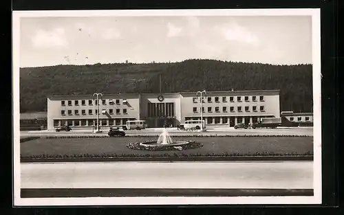 AK Tuttlingen, Blick auf den Bahnhof