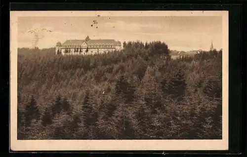 AK Gmünd, Blick zum Erholungsheim Schönblick