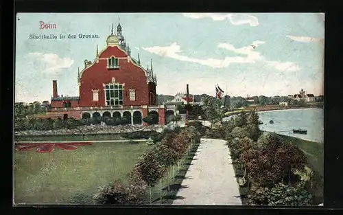 AK Bonn, Stadthalle in der Gronau