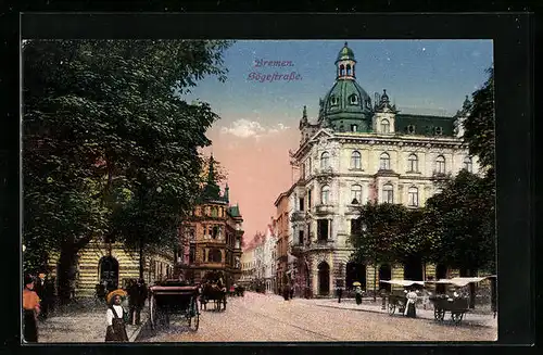 AK Bremen, Partie in der Sögestrasse