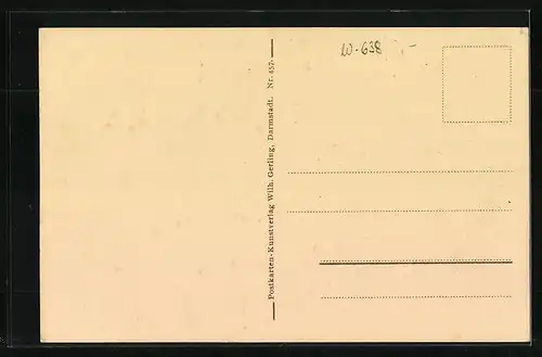 AK Homburg v. d. H., Innenansicht der Erlöserkirche