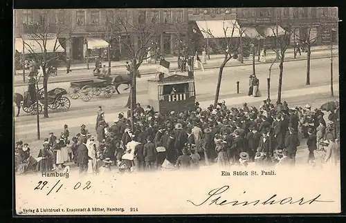 AK Hamburg-St.Pauli, Ein Stück St. Pauli