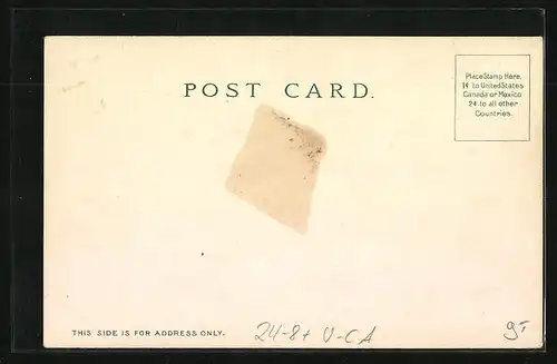 AK Santa Rosa, CA, County Courthouse after the earthquake April 18, 1906