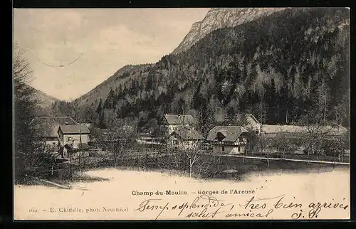 AK Champ-du-Moulin, Gorges de l`Areuse