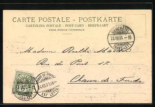 AK Neuchâtel, Hotel des Postes