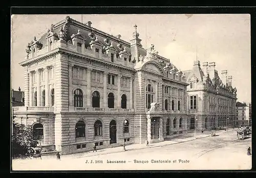 AK Lausanne, Banque Cantonale et Poste