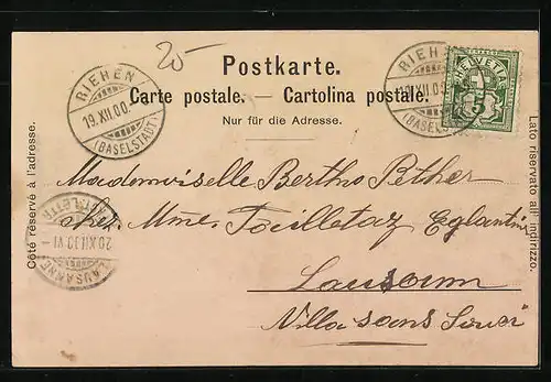 AK St. Chrischona, Ortspartie