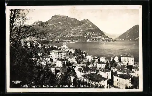 AK Lugano, Lago di Lugano col Monte Bré et Boglia