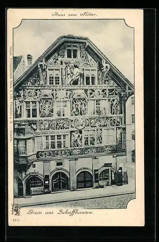 AK Schaffhausen, Haus zum Ritter